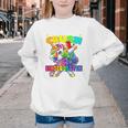 Crush Kindergarten Dabbing Unicorn Back To School Girls Performance Youth Crewneck Sweatshirt Crush Kindergarten Dabbing Unicorn Back To School Girls Performance Youth Crewneck Sweatshirt