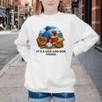Father Son Baseball Father's Day Youth Crewneck Sweatshirt Father Son Baseball Father's Day Youth Crewneck Sweatshirt
