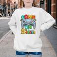 Game On 5th Grade Back To School 5th Grade Level Unlocked Performance Youth Crewneck Sweatshirt
