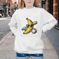 Lets Go Bananas Baseball Retro Sports Boys Kids Men Youth Premium Tri-Blend Youth Crewneck Sweatshirt