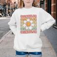 Groovy School Counselor Cute Daisy Flower Back To School Youth Crewneck Sweatshirt Groovy School Counselor Cute Daisy Flower Back To School Youth Crewneck Sweatshirt