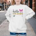 Hello 4th Grade Girls Coquette Fourth Grade Back To School Youth Crewneck Sweatshirt Hello 4th Grade Girls Coquette Fourth Grade Back To School Youth Crewneck Sweatshirt