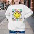 Hello Pre-K Coquette Bow Back To School Preschool Girl Youth Crewneck Sweatshirt