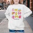 Hello Sixth 6th Grade Back To School Coquette Bow Girls Youth Crewneck Sweatshirt Hello Sixth 6th Grade Back To School Coquette Bow Girls Youth Crewneck Sweatshirt