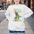 I'm Ready To Crush 3rd Grade Dinosaur Back To School Youth Crewneck Sweatshirt