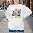 Kindergarten 1st Grade Goose Back To School Girls Youth Crewneck Sweatshirt