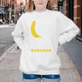 Love Bananas Banana Baseball Youth Crewneck Sweatshirt
