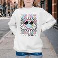 In My Lunch Lady Era Groovy Retro Back To School Youth Crewneck Sweatshirt In My Lunch Lady Era Groovy Retro Back To School Youth Crewneck Sweatshirt