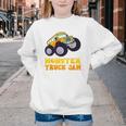 Monster Truck Jam School Bus Yellow Back To School Toddlers Youth Crewneck Sweatshirt Monster Truck Jam School Bus Yellow Back To School Toddlers Youth Crewneck Sweatshirt