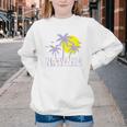 Nawnie Vintage Women Appreciation Day Hello Back To School Youth Crewneck Sweatshirt
