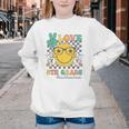 Peace Love 5th Grade Cute Smile Face Back To School Girls Youth Crewneck Sweatshirt Peace Love 5th Grade Cute Smile Face Back To School Girls Youth Crewneck Sweatshirt