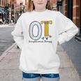 Pediatric Occupational Therapy Paper Pencil Back To School Youth Crewneck Sweatshirt