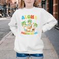 Pinapple Beach Back To School Day Aloha Fourth Grade Performance Youth Crewneck Sweatshirt