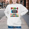 Pre-K Level Unlocked Back To School Video Game Youth Crewneck Sweatshirt
