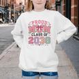 Proud Mom Class Of 2038 Retro Kindergarten Back To School Youth Crewneck Sweatshirt
