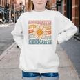 Retro Kindergarten Daisy Colorful Back To School Student Kid Youth Crewneck Sweatshirt Retro Kindergarten Daisy Colorful Back To School Student Kid Youth Crewneck Sweatshirt