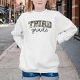 Retro Third Grade Old Camo Back To School Girl Boy 3rd Grade Youth Crewneck Sweatshirt Retro Third Grade Old Camo Back To School Girl Boy 3rd Grade Youth Crewneck Sweatshirt