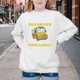 School Bus Driver Kindness Humor Back To School Quote Premium Tri-Blend Youth Crewneck Sweatshirt