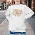 In My School Psychologist Era Retro Back To School Counselor Youth Crewneck Sweatshirt In My School Psychologist Era Retro Back To School Counselor Youth Crewneck Sweatshirt
