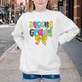Second Grade Coquette Bow First Day Of School Back To School Performance Youth Crewneck Sweatshirt