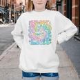 In My Second Grade Era Girl Tie Dye 2nd Grade Back To School Performance Youth Crewneck Sweatshirt In My Second Grade Era Girl Tie Dye 2nd Grade Back To School Performance Youth Crewneck Sweatshirt