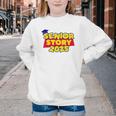 Senior 2025 Story Class Of 2025 Back To School 2025 Grad 25 Youth Crewneck Sweatshirt Senior 2025 Story Class Of 2025 Back To School 2025 Grad 25 Youth Crewneck Sweatshirt