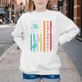 Senior 2027 Class Of 2027 Graduation USA Flag Back To School Performance Youth Crewneck Sweatshirt