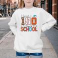 I Survived 100 Days Baseball Football Basketball School Kids Youth Crewneck Sweatshirt I Survived 100 Days Baseball Football Basketball School Kids Youth Crewneck Sweatshirt