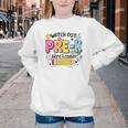 Watch Out Pre-K Here I Come Back To School Pre-K Youth Crewneck Sweatshirt Watch Out Pre-K Here I Come Back To School Pre-K Youth Crewneck Sweatshirt