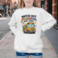 Watch Out Preschool Here I Come Preschool Back To School Youth Crewneck Sweatshirt Watch Out Preschool Here I Come Preschool Back To School Youth Crewneck Sweatshirt