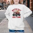 Watch Out Third Here I Came Dragon Back To School Summer Tee Youth Crewneck Sweatshirt Watch Out Third Here I Came Dragon Back To School Summer Tee Youth Crewneck Sweatshirt