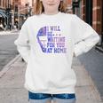 I Will Be Waiting For You At Home Baseball Softball Catcher Youth Crewneck Sweatshirt I Will Be Waiting For You At Home Baseball Softball Catcher Youth Crewneck Sweatshirt