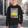 1st Grade Vibes Kids Back To School Class First Grade Boys Youth Crewneck Sweatshirt 1st Grade Vibes Kids Back To School Class First Grade Boys Youth Crewneck Sweatshirt