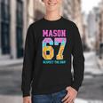 6 7 Mason Baseball Drip Youth Crewneck Sweatshirt 6 7 Mason Baseball Drip Youth Crewneck Sweatshirt