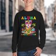 Aloha Kindergarten Tiger Hawaii Back To School Kids Girls Youth Crewneck Sweatshirt Aloha Kindergarten Tiger Hawaii Back To School Kids Girls Youth Crewneck Sweatshirt
