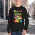 Aloha Pre-K Pineapple Hawaii Back To School Kids Girls Youth Crewneck Sweatshirt