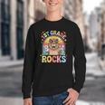 Back To School 1st Grade Capybara First Grade Rocks Youth Crewneck Sweatshirt