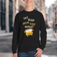 Back To School Bus Driver Appreciation Thank You Quote Youth Crewneck Sweatshirt