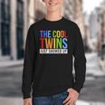 Back To School Cool Twins Just Showed Up Kid Boy Teen Twin Youth Crewneck Sweatshirt Back To School Cool Twins Just Showed Up Kid Boy Teen Twin Youth Crewneck Sweatshirt