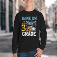 Back To School Game On Third Grade Baseball First Day Boys Youth Crewneck Sweatshirt Back To School Game On Third Grade Baseball First Day Boys Youth Crewneck Sweatshirt