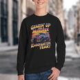 Back To School Kindergarten Monster Truck First Day Boys Youth Crewneck Sweatshirt