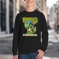 Back To School Preschool Dinosaur First Day Of School Boy Youth Crewneck Sweatshirt