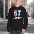 Baseball 67 Ice Cream Drip Six Seven Boys Youth Crewneck Sweatshirt Baseball 67 Ice Cream Drip Six Seven Boys Youth Crewneck Sweatshirt