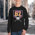 Baseball Drip Number 67 Fun Six Seven 6 7 Meme Youth Crewneck Sweatshirt Baseball Drip Number 67 Fun Six Seven 6 7 Meme Youth Crewneck Sweatshirt