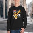 Baseball Player Pencil Back To School Cute Sport Students Youth Crewneck Sweatshirt Baseball Player Pencil Back To School Cute Sport Students Youth Crewneck Sweatshirt