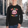 Brain Waves Last Day Of School Back To School Youth Crewneck Sweatshirt Brain Waves Last Day Of School Back To School Youth Crewneck Sweatshirt