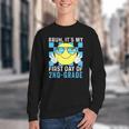 Bruh It's My First Day Of 2nd-Grade Back To School Kids Boys Youth Crewneck Sweatshirt Bruh It's My First Day Of 2nd-Grade Back To School Kids Boys Youth Crewneck Sweatshirt