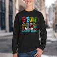Bruh It's My First Day Of Junior Back To School Youth Crewneck Sweatshirt Bruh It's My First Day Of Junior Back To School Youth Crewneck Sweatshirt