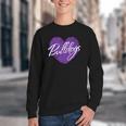 Bulldogs Heart Back To School Spirit P Youth Crewneck Sweatshirt