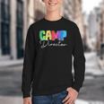 Camp Director Counselor Camper Camping Back To School Youth Crewneck Sweatshirt Camp Director Counselor Camper Camping Back To School Youth Crewneck Sweatshirt